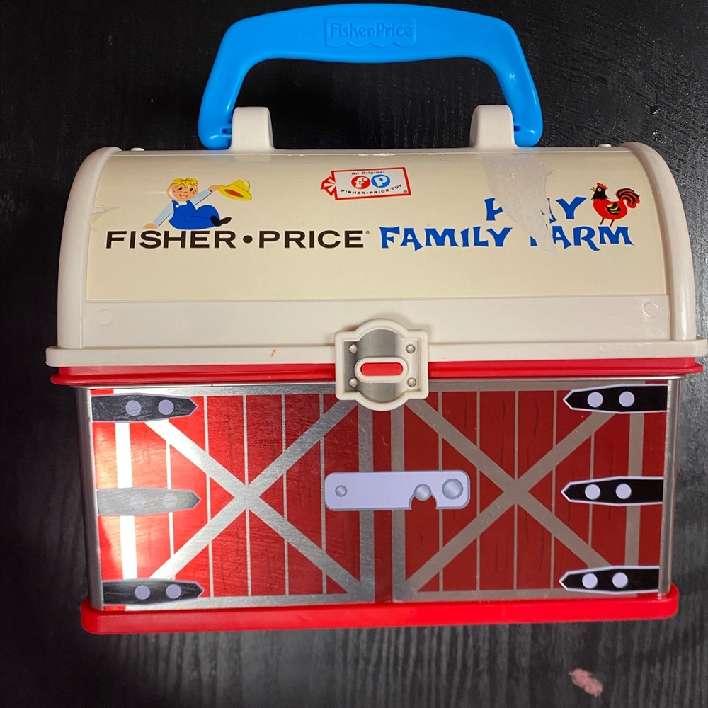 Vintage Fisher-Price Family Farm Toy